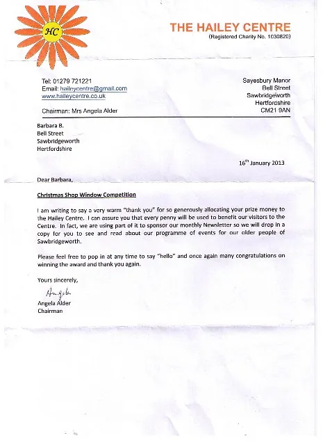 customer testimonial letter 5